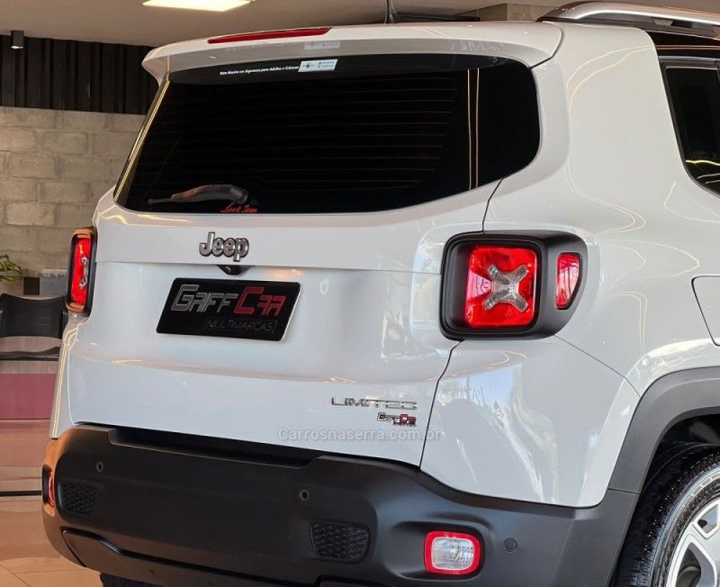 JEEP RENEGADE 1.8 16V LIMITED 2017/2018 GRIFFCAR MULTIMARCAS DOIS IRMÃOS / Carros no Vale