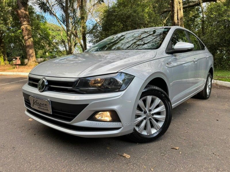 VOLKSWAGEN VIRTUS 1.0 200 TSI COMFORTLINE 2019/2020 KASPER VEÍCULOS DOIS IRMÃOS / Carros no Vale