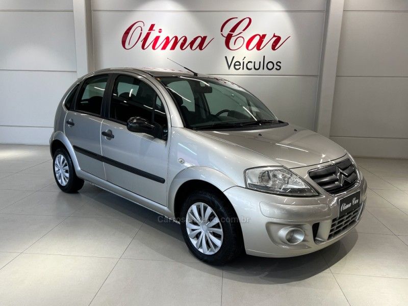 CITROËN C3 1.4 I GLX 8V 2009/2010 ÓTIMA CAR FLORES DA CUNHA / Carros no Vale