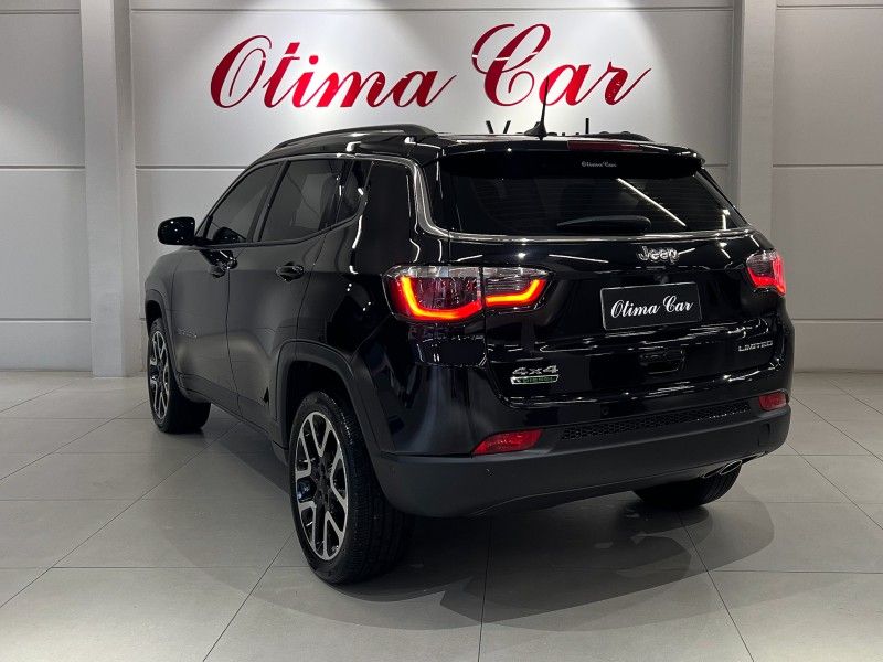 JEEP COMPASS 2.0 16V LIMITED 4X4 2018/2019 ÓTIMA CAR FLORES DA CUNHA / Carros no Vale