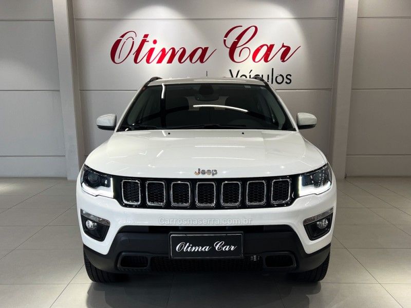 JEEP COMPASS 2.0 16V LONGITUDE 4X4 2019/2019 ÓTIMA CAR FLORES DA CUNHA / Carros no Vale