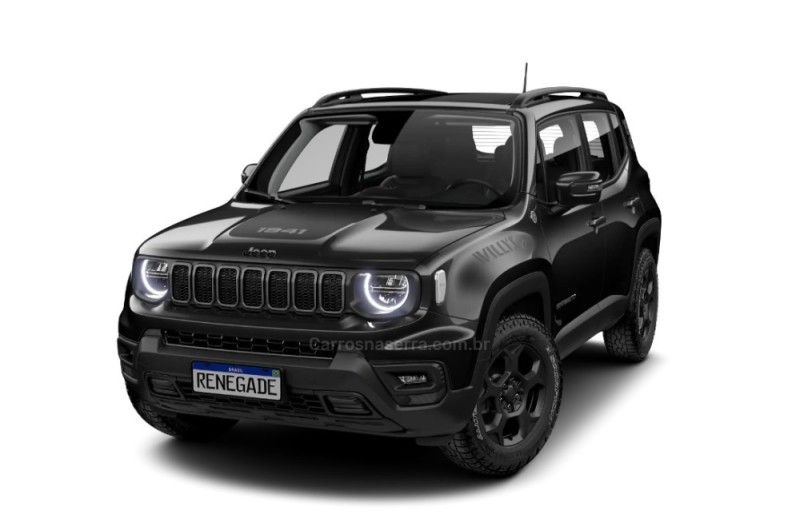 JEEP RENEGADE 1.3 16V WILLYS T270 4X4 TURBO   2024/2025 ÓTIMA CAR FLORES DA CUNHA / Carros no Vale