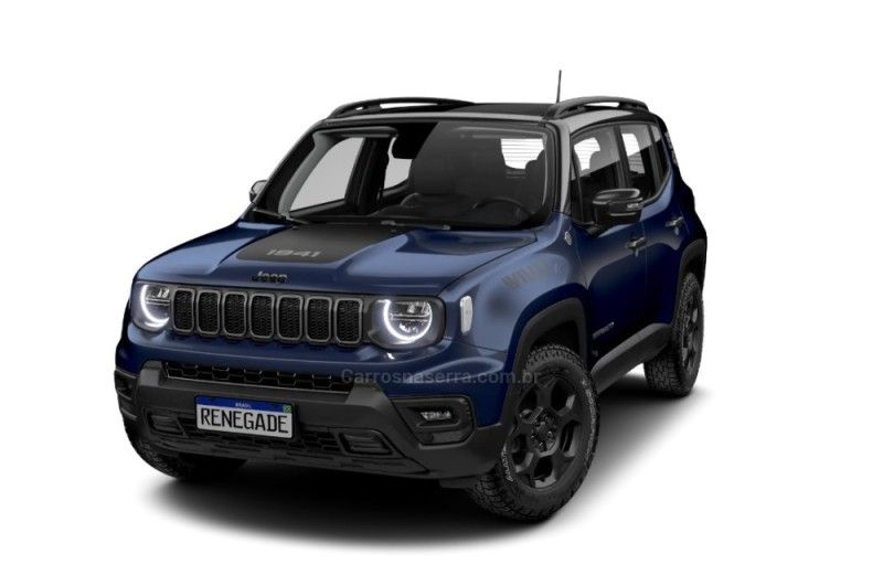 JEEP RENEGADE 1.3 16V WILLYS T270 4X4 TURBO   2024/2025 ÓTIMA CAR FLORES DA CUNHA / Carros no Vale