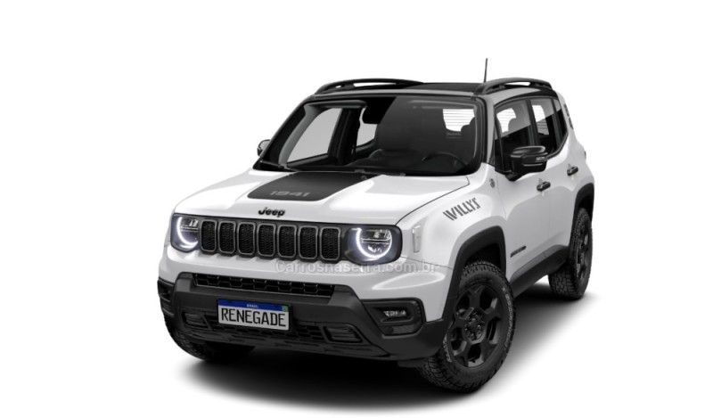 JEEP RENEGADE 1.3 16V WILLYS T270 4X4 TURBO   2024/2025 ÓTIMA CAR FLORES DA CUNHA / Carros no Vale