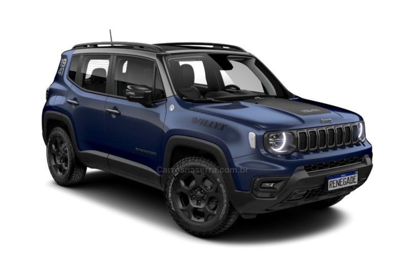 JEEP RENEGADE 1.3 16V WILLYS T270 4X4 TURBO   2024/2025 ÓTIMA CAR FLORES DA CUNHA / Carros no Vale