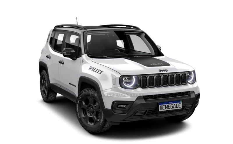 JEEP RENEGADE 1.3 16V WILLYS T270 4X4 TURBO   2024/2025 ÓTIMA CAR FLORES DA CUNHA / Carros no Vale