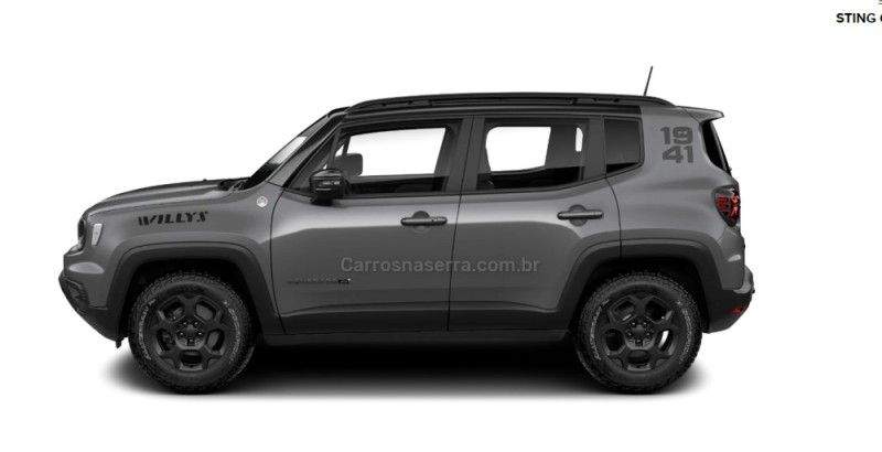 JEEP RENEGADE 1.3 16V WILLYS T270 4X4 TURBO   2024/2025 ÓTIMA CAR FLORES DA CUNHA / Carros no Vale