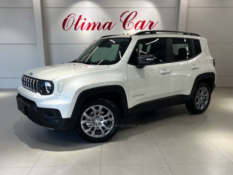 JEEP RENEGADE 1.3 LONGITUDE T270 16V TURBO 2024/2025 ÓTIMA CAR FLORES DA CUNHA / Carros no Vale