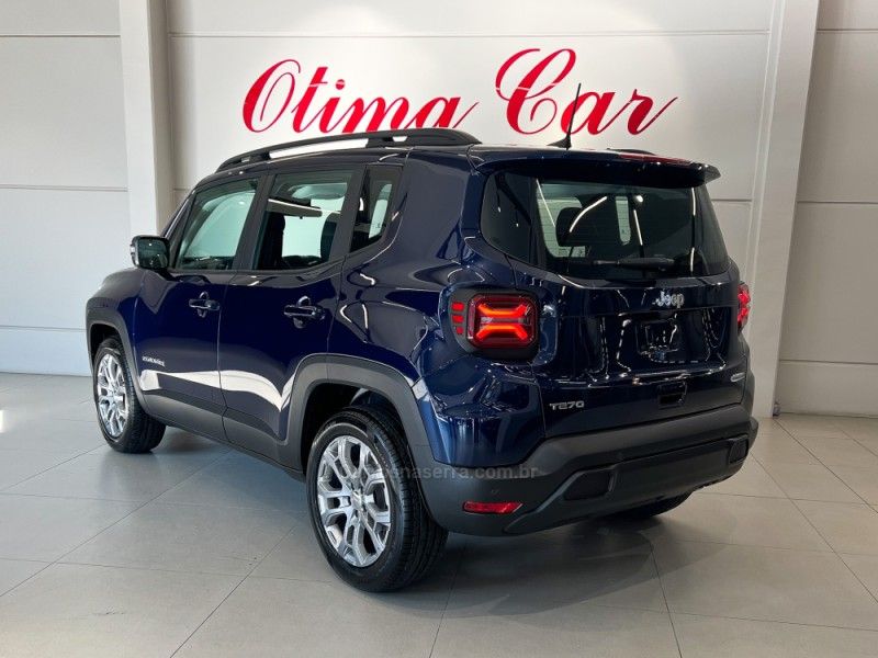 JEEP RENEGADE 1.3 LONGITUDE T270 16V TURBO 2024/2025 ÓTIMA CAR FLORES DA CUNHA / Carros no Vale