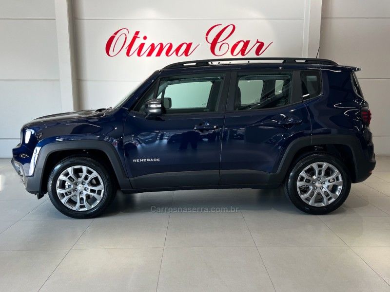 JEEP RENEGADE 1.3 LONGITUDE T270 16V TURBO 2024/2025 ÓTIMA CAR FLORES DA CUNHA / Carros no Vale