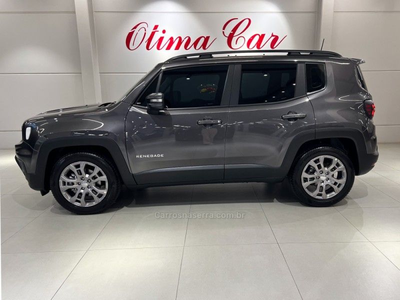 JEEP RENEGADE 1.3 LONGITUDE T270 16V TURBO 2024/2025 ÓTIMA CAR FLORES DA CUNHA / Carros no Vale