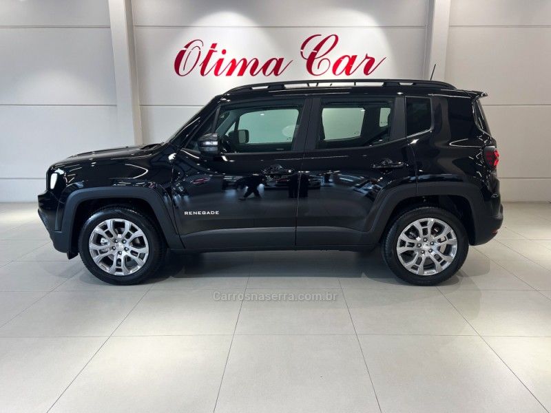 JEEP RENEGADE 1.3 LONGITUDE T270 16V TURBO 2024/2025 ÓTIMA CAR FLORES DA CUNHA / Carros no Vale