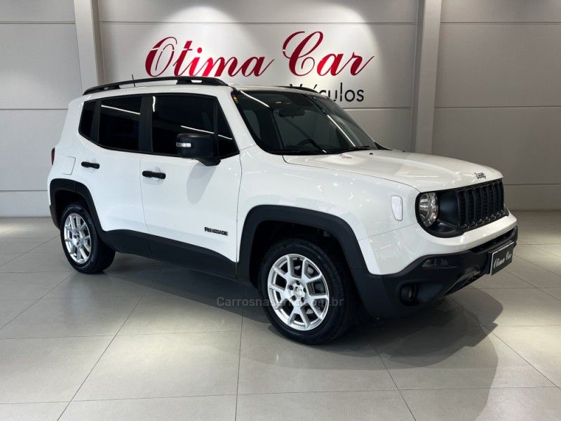 JEEP RENEGADE 1.8 16V SPORT 2020/2021 ÓTIMA CAR FLORES DA CUNHA / Carros no Vale