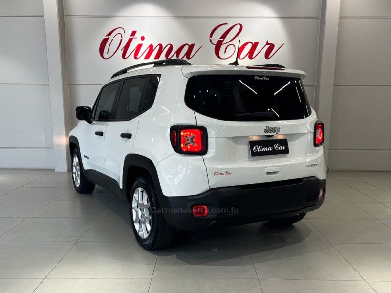 JEEP RENEGADE 1.8 16V SPORT 2020/2021 ÓTIMA CAR FLORES DA CUNHA / Carros no Vale