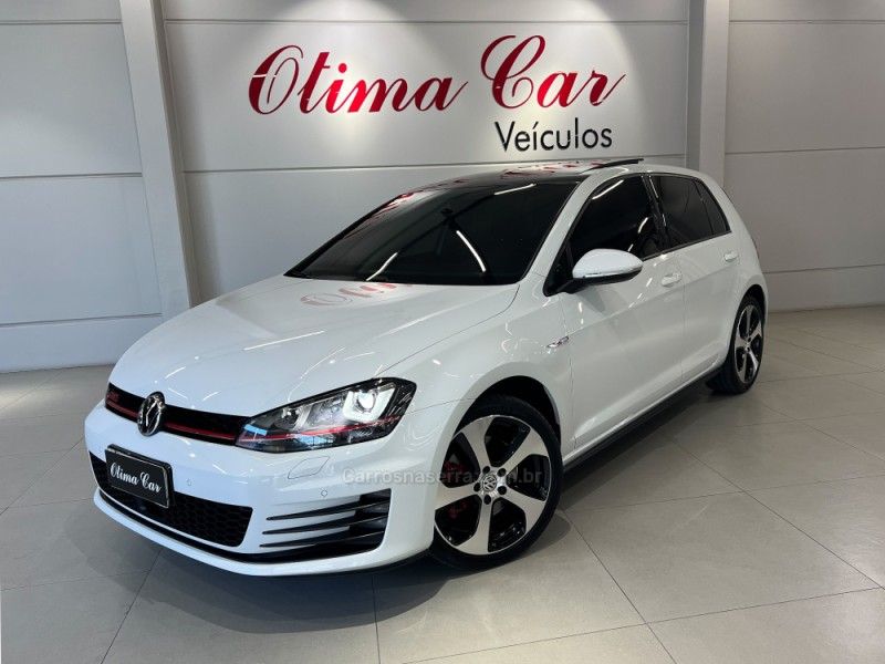 VOLKSWAGEN GOLF 2.0 TSI GTI 16V TURBO 2017/2017 ÓTIMA CAR FLORES DA CUNHA / Carros no Vale