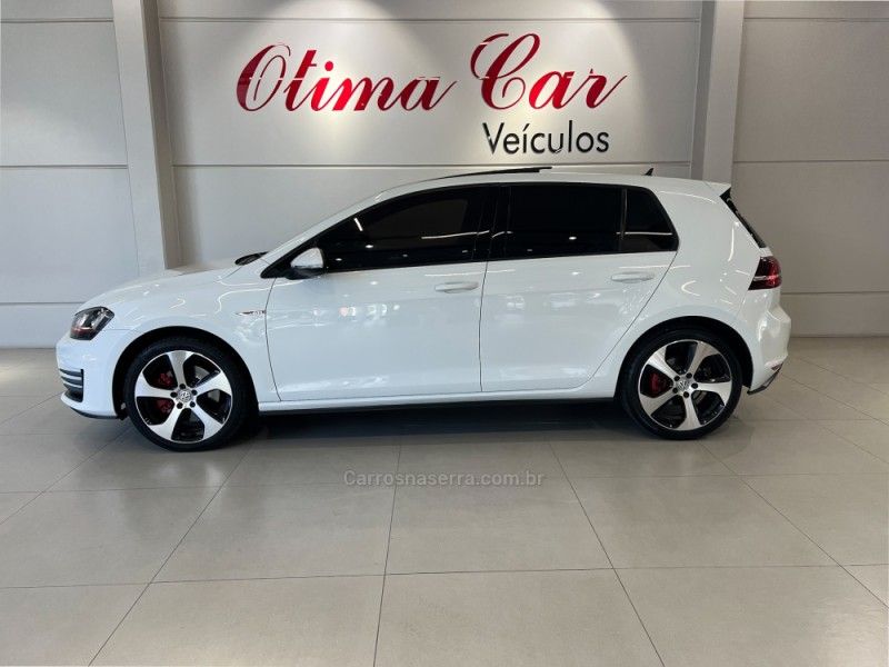 VOLKSWAGEN GOLF 2.0 TSI GTI 16V TURBO 2017/2017 ÓTIMA CAR FLORES DA CUNHA / Carros no Vale