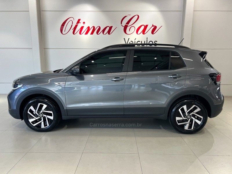 VOLKSWAGEN T-CROSS 1.0 COMFORTLINE TSI 2024/2025 ÓTIMA CAR FLORES DA CUNHA / Carros no Vale