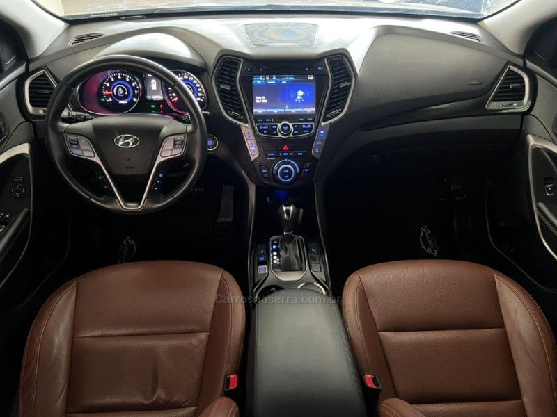 HYUNDAI GRAND SANTA FÉ 3.3 MPFI V6 4WD 2015/2015 CIMIRRO AUTOMÓVEIS TAQUARA / Carros no Vale