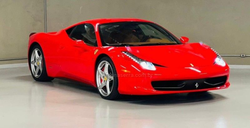 FERRARI 458 ITALIA 4.5 V8 32V 2011/2011 DL MOTORS LAJEADO / Carros no Vale