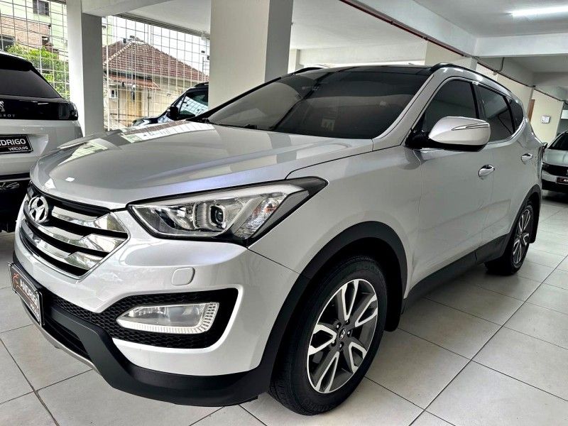 HYUNDAI SANTA FÉ 3.3 MPFI 4X4 7 LUGARES V6 270CV 2013/2014 ANDRIGO VEÍCULOS CAXIAS DO SUL / Carros no Vale