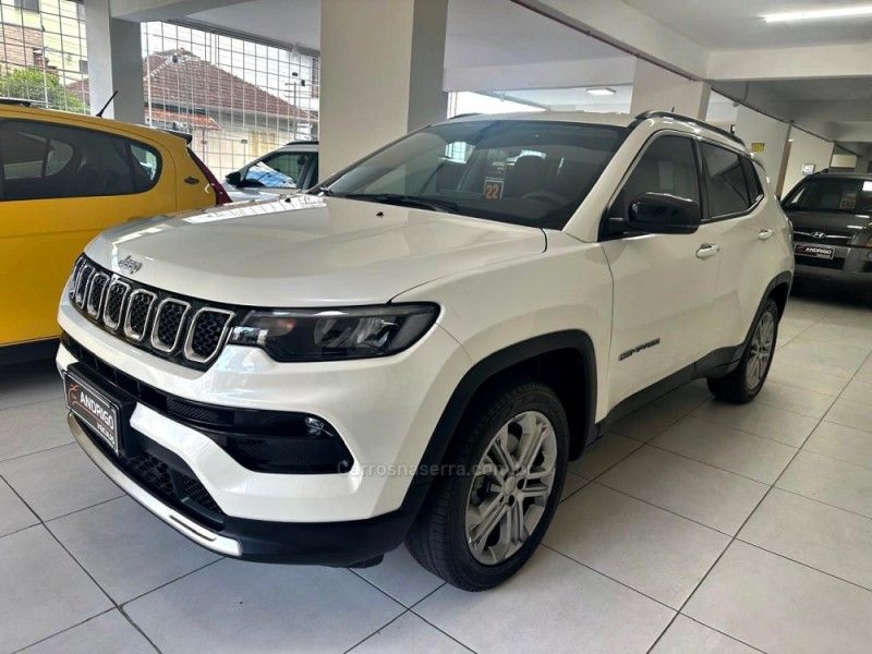 JEEP COMPASS 1.3 LONGITUDE T270 16V TURBO 4X2 2021/2022 ANDRIGO VEÍCULOS CAXIAS DO SUL / Carros no Vale