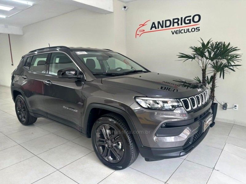 JEEP COMPASS 1.3 SPORT T270 16V TURBO 2024/2025 ANDRIGO VEÍCULOS CAXIAS DO SUL / Carros no Vale