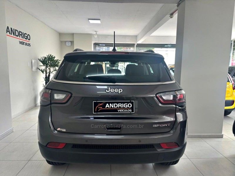 JEEP COMPASS 1.3 SPORT T270 16V TURBO 2024/2025 ANDRIGO VEÍCULOS CAXIAS DO SUL / Carros no Vale