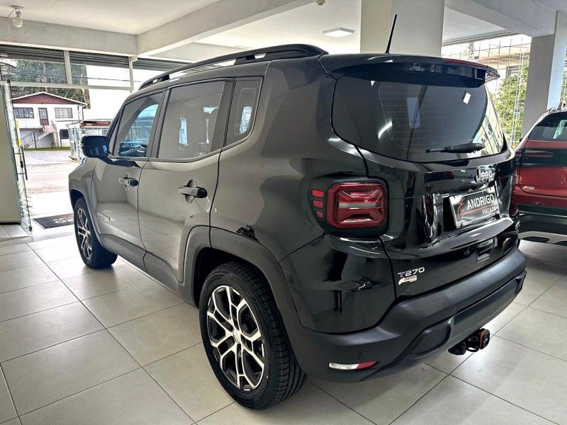 JEEP RENEGADE 1.3 LONGITUDE T270 TURBO 2022/2022 ANDRIGO VEÍCULOS CAXIAS DO SUL / Carros no Vale