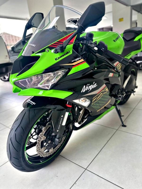 KAWASAKI NINJA ZX-6R 636 2019/2020 ANDRIGO VEÍCULOS CAXIAS DO SUL / Carros no Vale