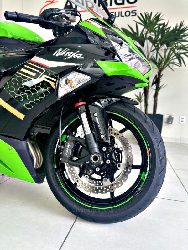 KAWASAKI NINJA ZX-6R 636 2019/2020 ANDRIGO VEÍCULOS CAXIAS DO SUL / Carros no Vale