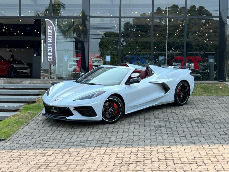 Chevrolet Corvette STINGRAY CONVERSIVEL 6.2 V8 LT3 GASOLINA AUTOMÃTICO 2021/2021 CONCEPT MOTORS PASSO FUNDO / Carros no Vale