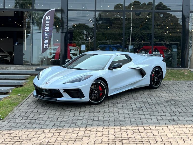 Chevrolet Corvette STINGRAY CONVERSIVEL 6.2 V8 LT3 GASOLINA AUTOMÃTICO 2021/2021 CONCEPT MOTORS PASSO FUNDO / Carros no Vale