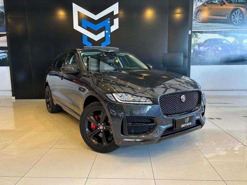 Jaguar F-Pace 3.0 R-Sport 340cv Aut. 2016/2017 CONCEPT MOTORS PASSO FUNDO / Carros no Vale