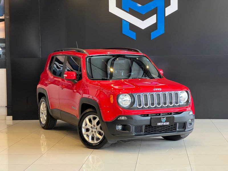 Jeep Renegade Longitude 1.8 4×2 Flex 16V Aut. 2015/2016 CONCEPT MOTORS PASSO FUNDO / Carros no Vale