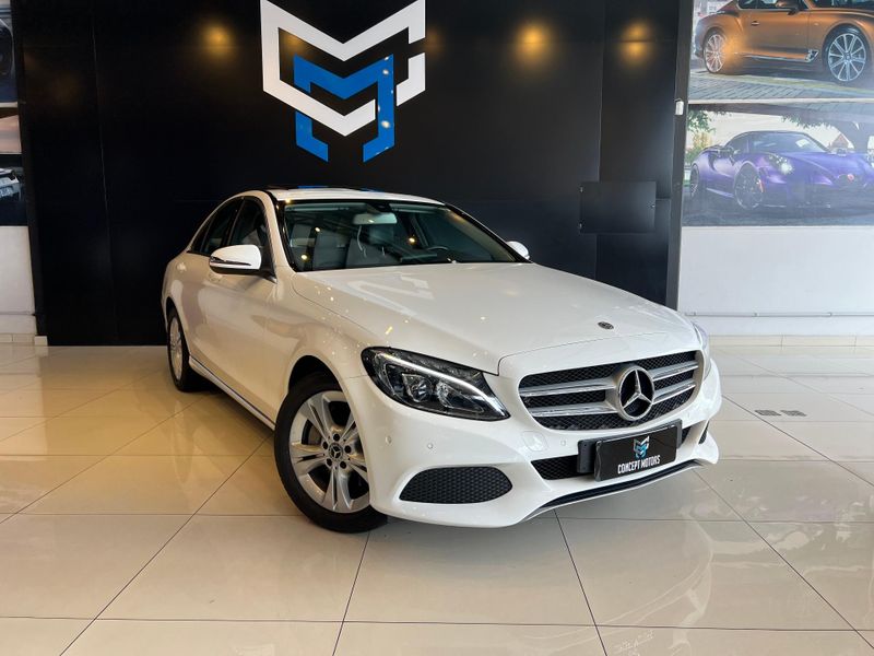 Mercedes-Benz C-250 Avantgarde 2.0 TB 211cv Aut. 2017/2018 CONCEPT MOTORS PASSO FUNDO / Carros no Vale