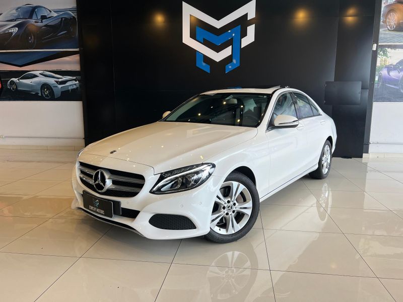 Mercedes-Benz C-250 Avantgarde 2.0 TB 211cv Aut. 2017/2018 CONCEPT MOTORS PASSO FUNDO / Carros no Vale