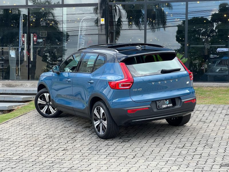 Volvo XC40 Recharge Plus (ElÃ©trico) 2022/2023 CONCEPT MOTORS PASSO FUNDO / Carros no Vale