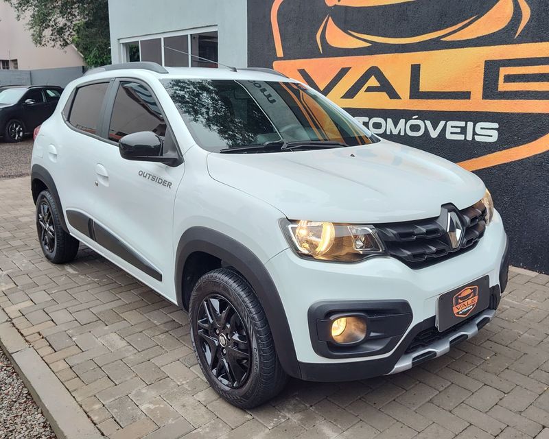 Renault KWID OUTSIDER 1.0 12V Mec. 2019/2020 VALE AUTOMÓVEIS LAJEADO / Carros no Vale