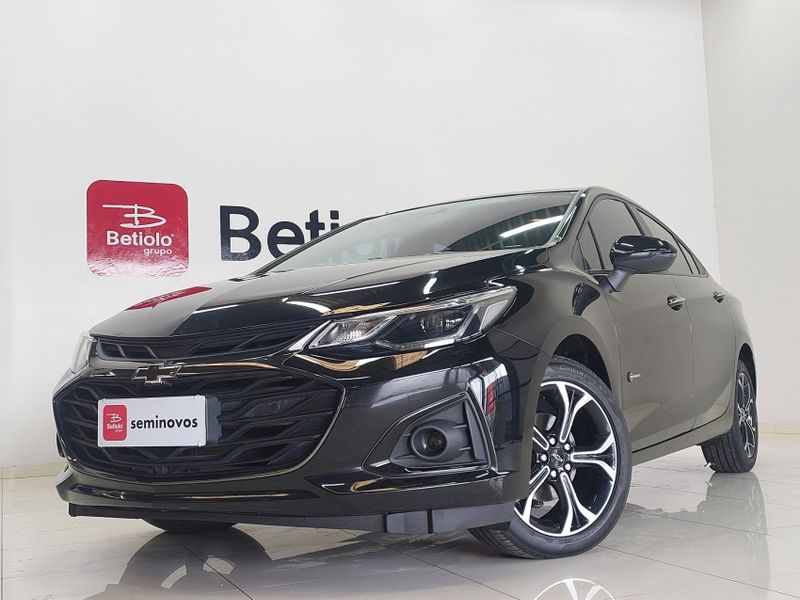 Chevrolet CRUZE 1.4 TURBO MIDNIGHT 16V FLEX 4P AUTOMÁTICO 2022/2023 BETIOLO NOVOS E SEMINOVOS LAJEADO / Carros no Vale