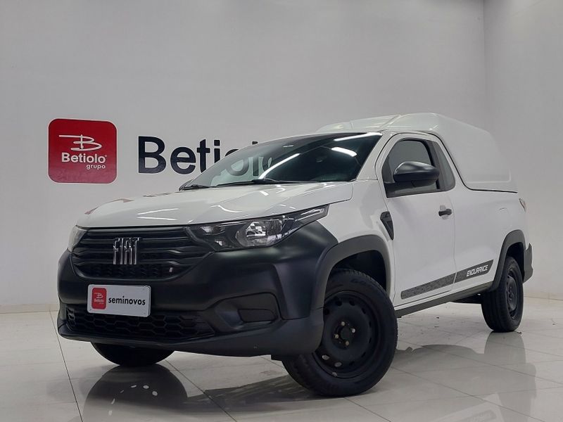 Fiat STRADA 1.4 FIRE FLEX ENDURANCE CS MANUAL 2021/2021 BETIOLO NOVOS E SEMINOVOS LAJEADO / Carros no Vale