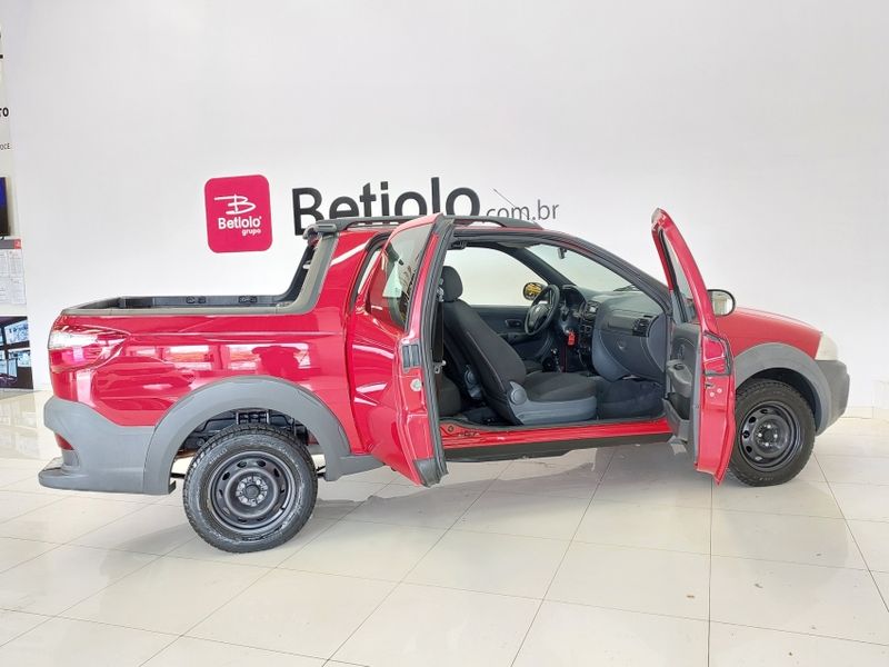 Fiat STRADA 1.4 MPI HARD WORKING CD 8V FLEX 3P MANUAL 2017/2018 BETIOLO NOVOS E SEMINOVOS LAJEADO / Carros no Vale