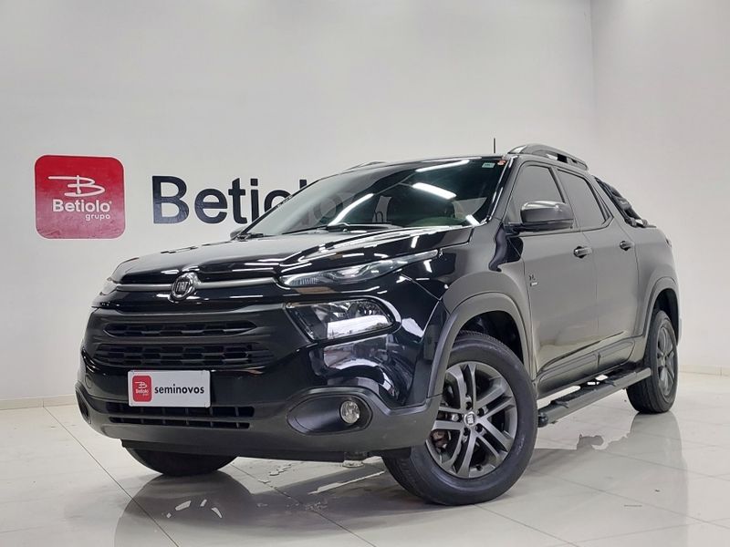 Fiat TORO 2.4 16V MULTIAIR FLEX BLACKJACK AT9 2017/2018 BETIOLO NOVOS E SEMINOVOS LAJEADO / Carros no Vale