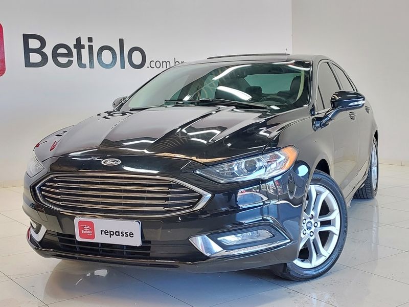 Ford FUSION 2.0 SEL 16V GASOLINA 4P AUTOMÁTICO 2016/2017 BETIOLO NOVOS E SEMINOVOS LAJEADO / Carros no Vale