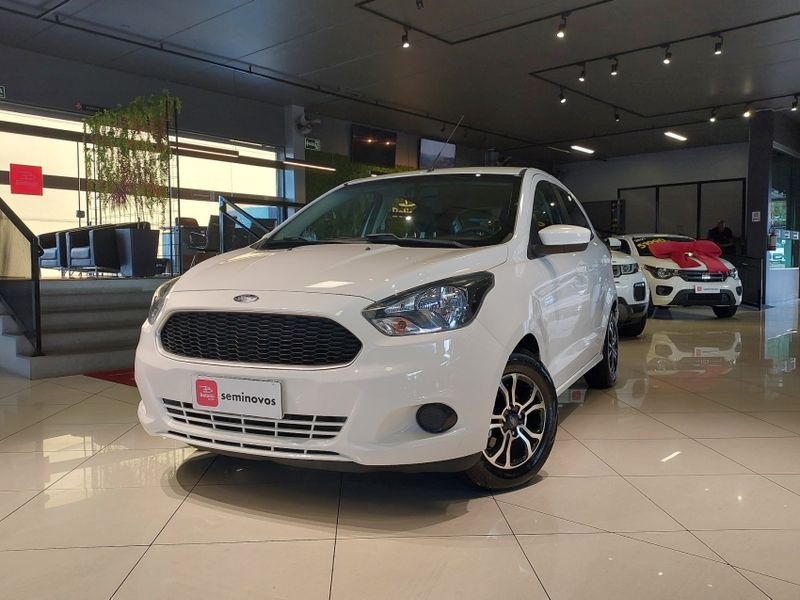 Ford KA 1.0 TI-VCT FLEX SE PLUS MANUAL 2017/2018 BETIOLO NOVOS E SEMINOVOS LAJEADO / Carros no Vale