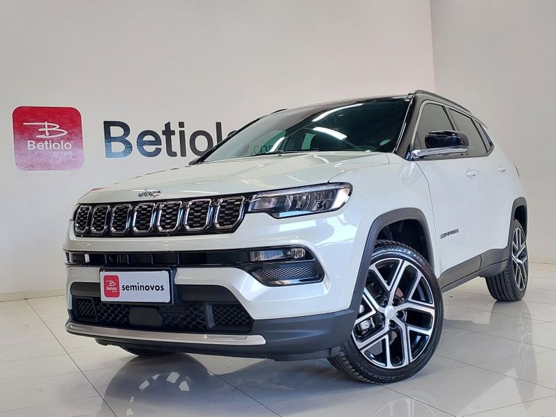 JEEP COMPASS 1.3 T270 TURBO FLEX LIMITED AT6 2024/2025 BETIOLO NOVOS E SEMINOVOS LAJEADO / Carros no Vale