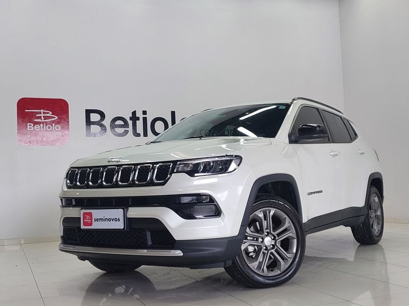 JEEP COMPASS 1.3 T270 TURBO FLEX LONGITUDE AT6 2024/2024 BETIOLO NOVOS E SEMINOVOS LAJEADO / Carros no Vale