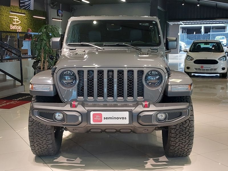 JEEP GLADIATOR 3.6 V6 GASOLINA RUBICON 4P 4X4 AT8 2023/2023 BETIOLO NOVOS E SEMINOVOS LAJEADO / Carros no Vale