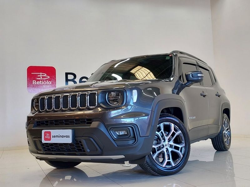 JEEP RENEGADE 1.3 T270 TURBO FLEX LONGITUDE AT6 2023/2024 BETIOLO NOVOS E SEMINOVOS LAJEADO / Carros no Vale