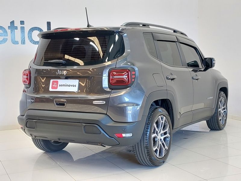 JEEP RENEGADE 1.3 T270 TURBO FLEX LONGITUDE AT6 2023/2024 BETIOLO NOVOS E SEMINOVOS LAJEADO / Carros no Vale