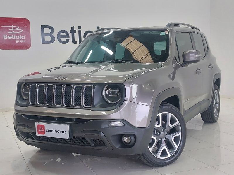 JEEP RENEGADE 1.8 16V FLEX LONGITUDE 4P AUTOMÁTICO 2019/2020 BETIOLO NOVOS E SEMINOVOS LAJEADO / Carros no Vale